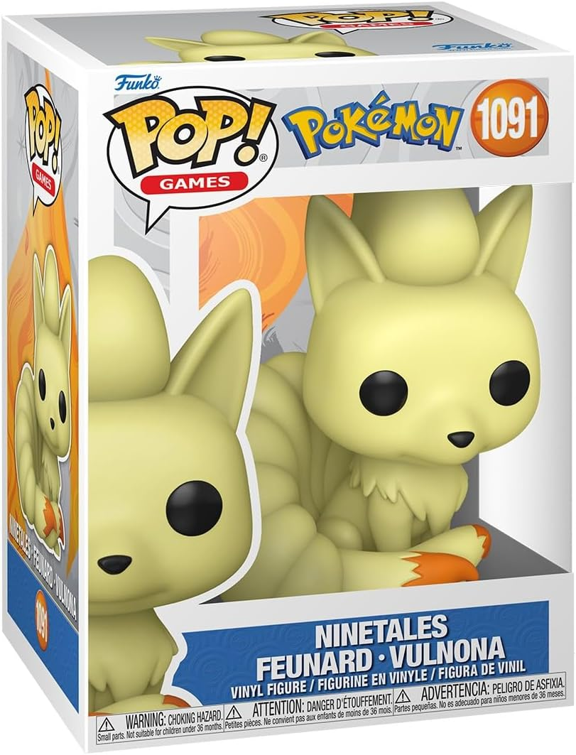 FUNKO POP POKEMON - VINYL FIGURE 1091 NINETALES …