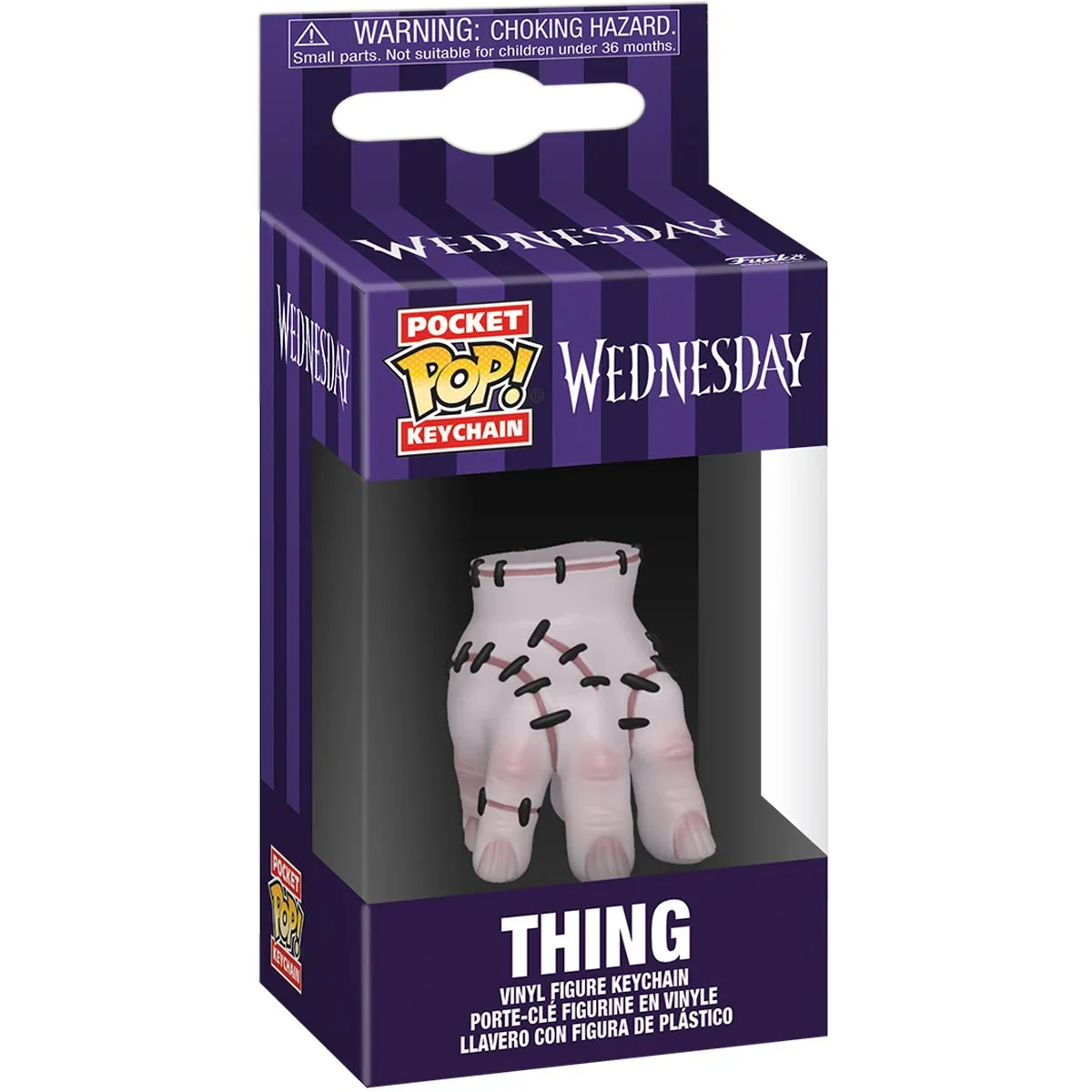 FUNKO POP KEYCHAIN WEDNESDAY - VINYL FIGURE THING …
