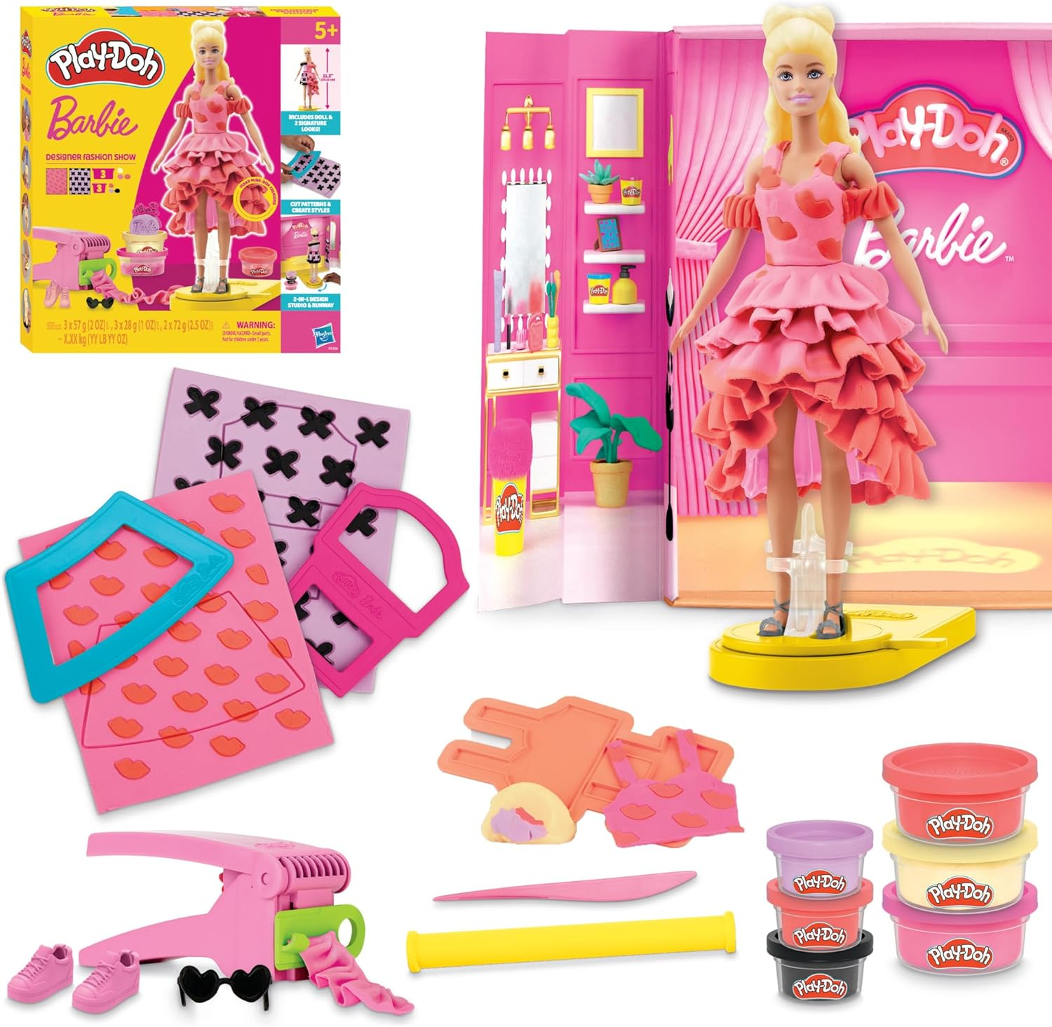 HASBRO - Play-Doh BARBIE SFILATA DI MODA DESIGNER …