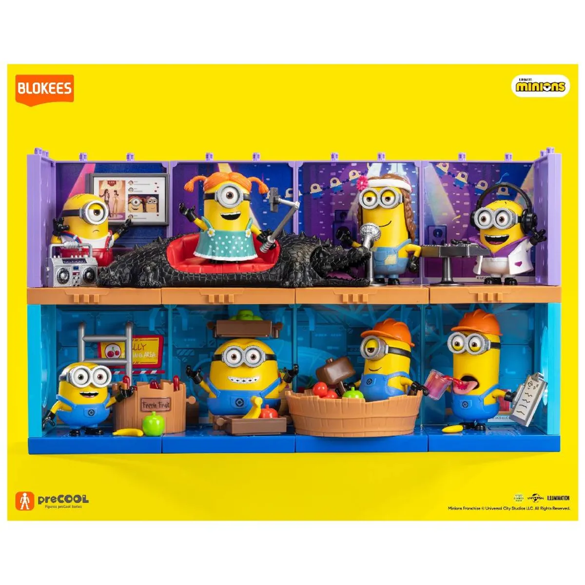Blokees - Minions preCOOL - 74855 Minions Celebration …