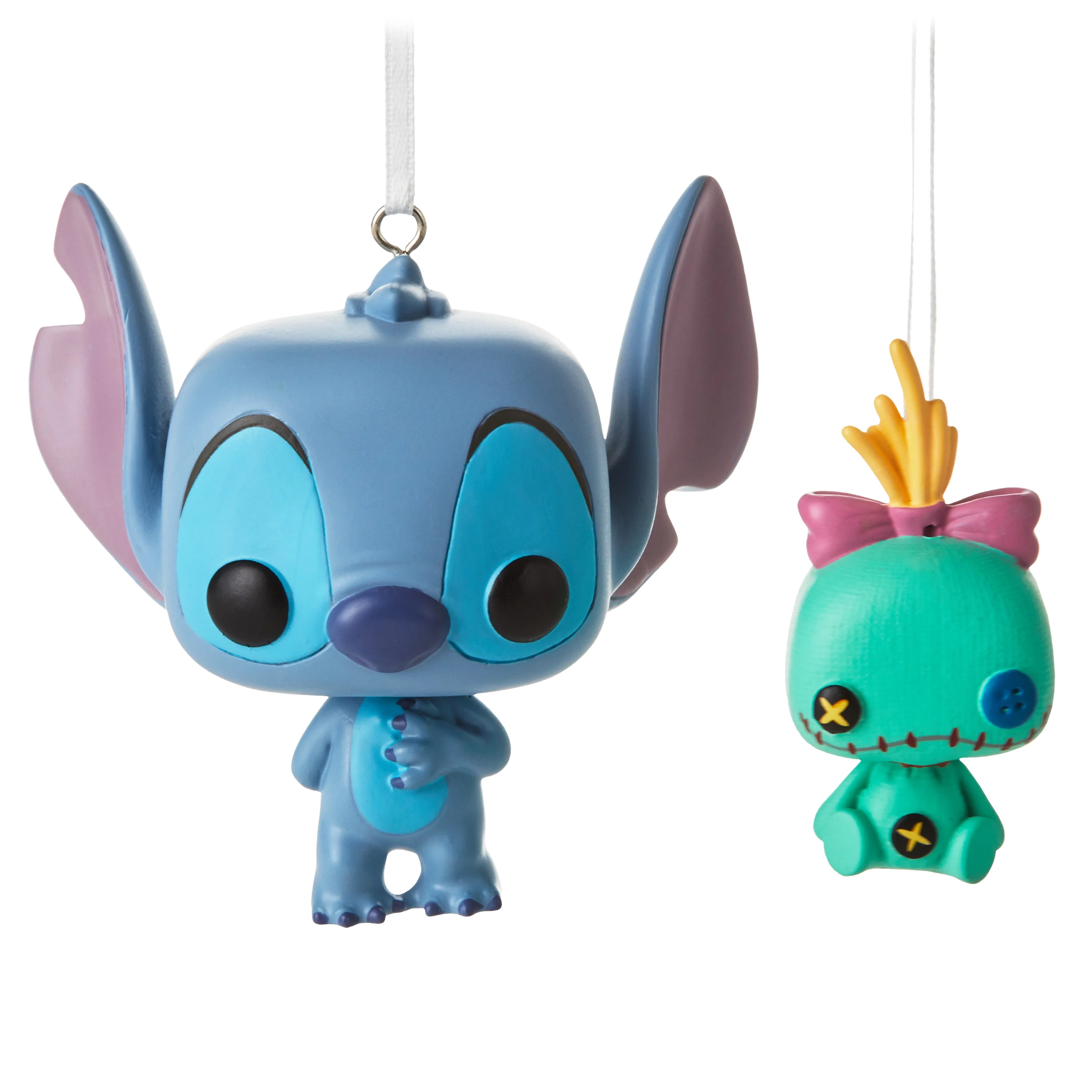 HALLMARK ORNAMENTS - FUNKO BUD DISNEY STITCH & …