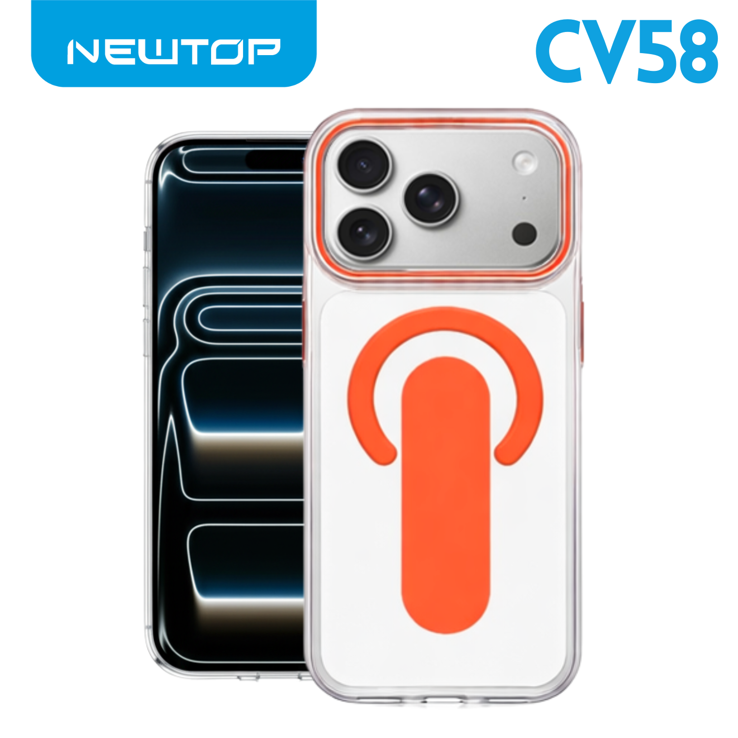 NEWTOP CV58 COVER MAGFLEX GRIP APPLE IPHONE 15 PRO