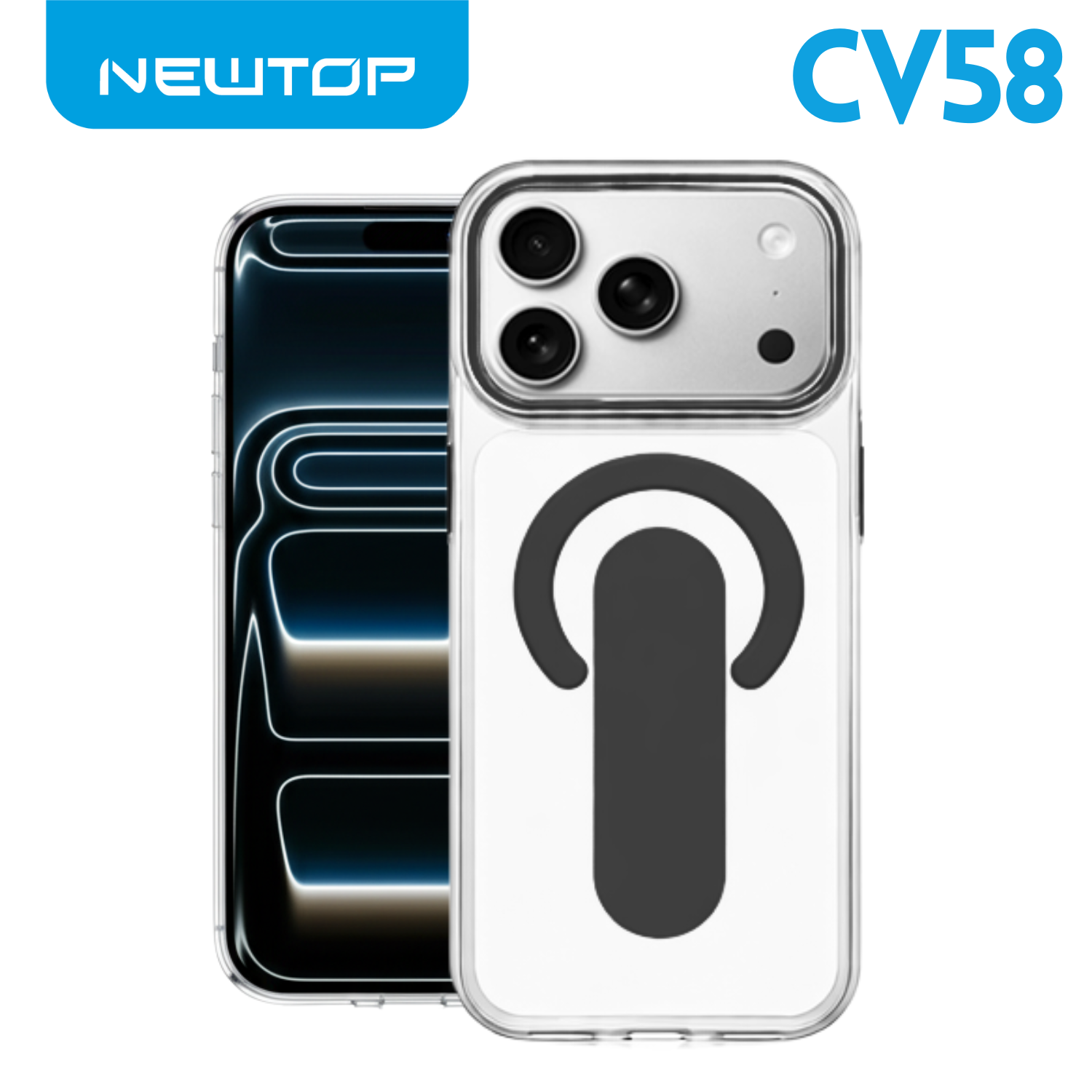 NEWTOP CV58 COVER MAGFLEX GRIP APPLE IPHONE 16 PRO