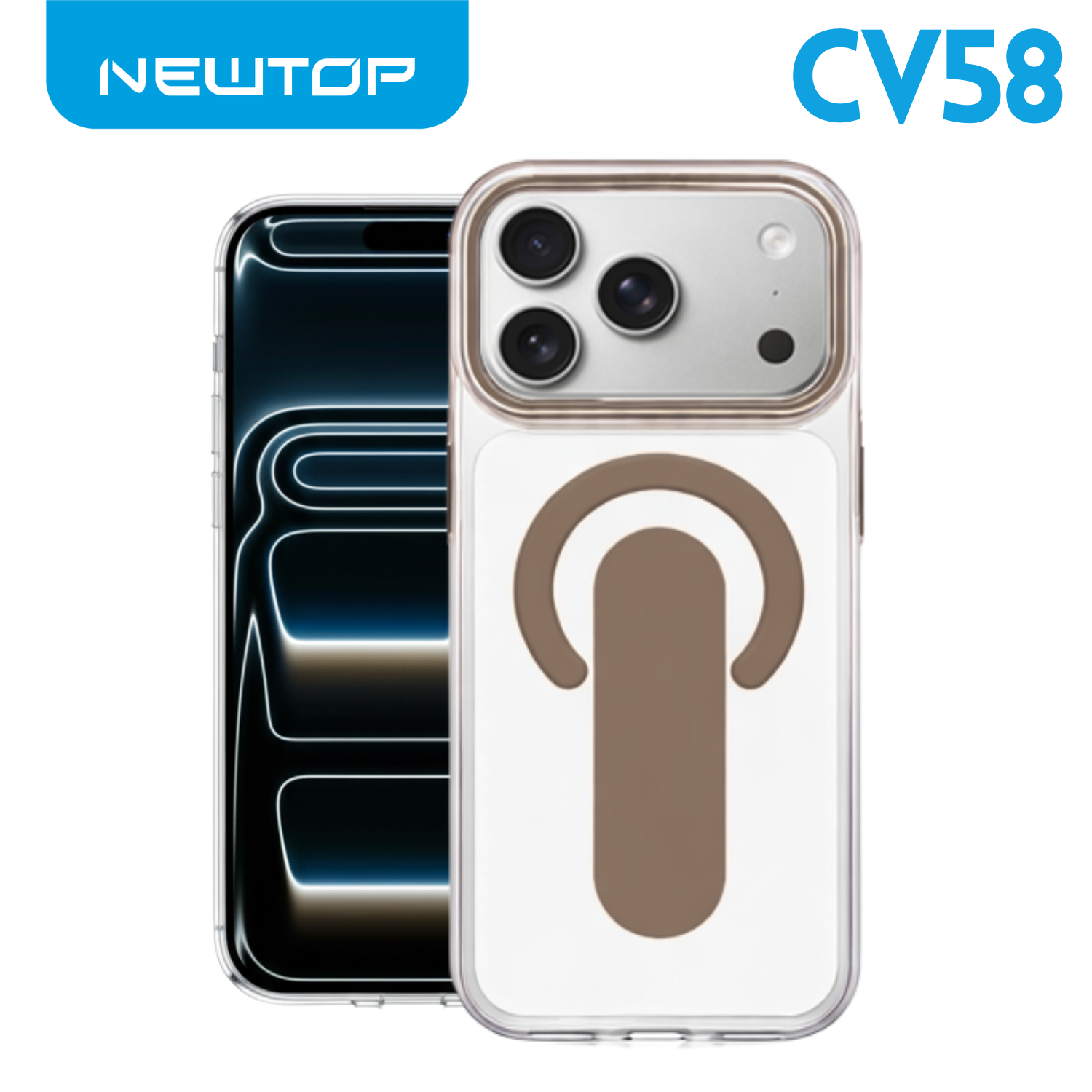 NEWTOP CV58 COVER MAGFLEX GRIP APPLE IPHONE 17 AIR