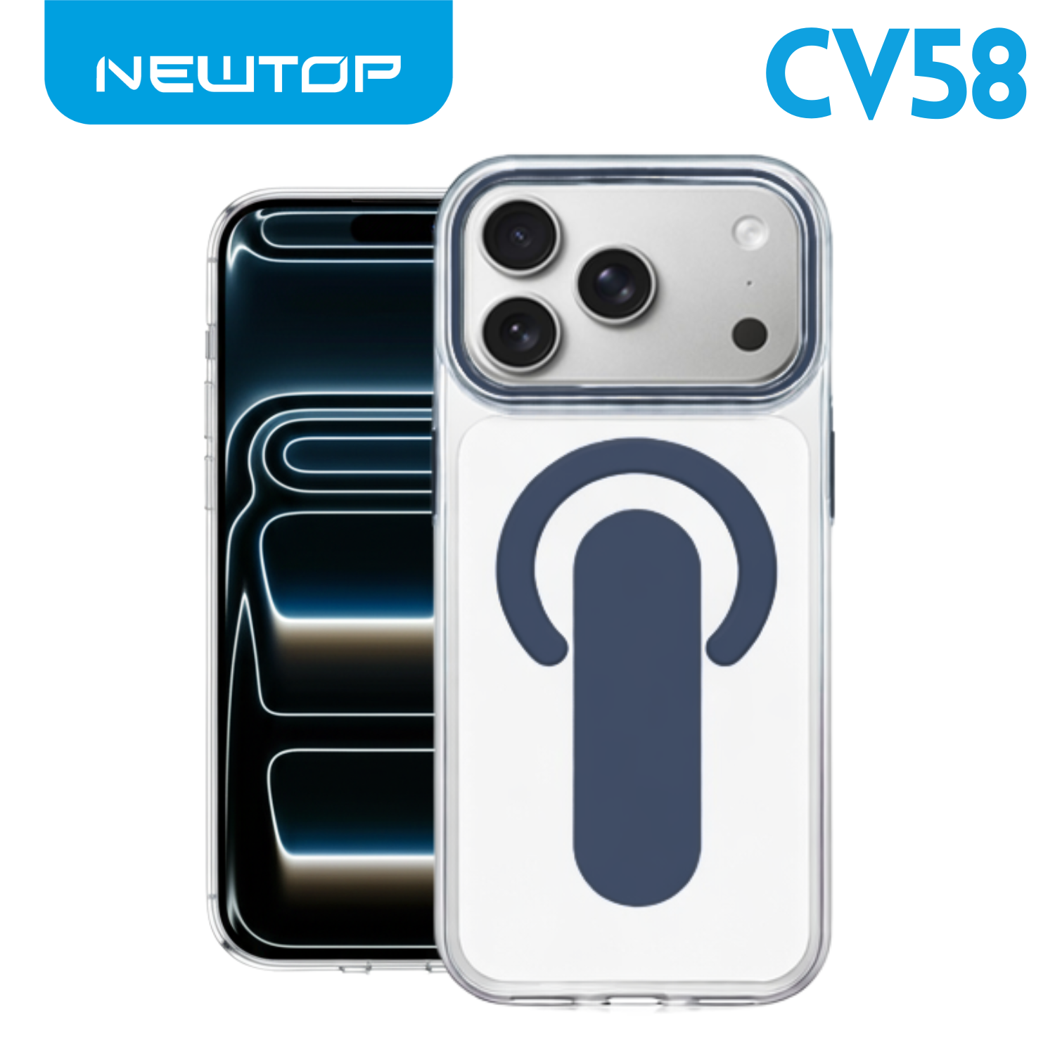 NEWTOP CV58 COVER MAGFLEX GRIP APPLE IPHONE 17 AIR