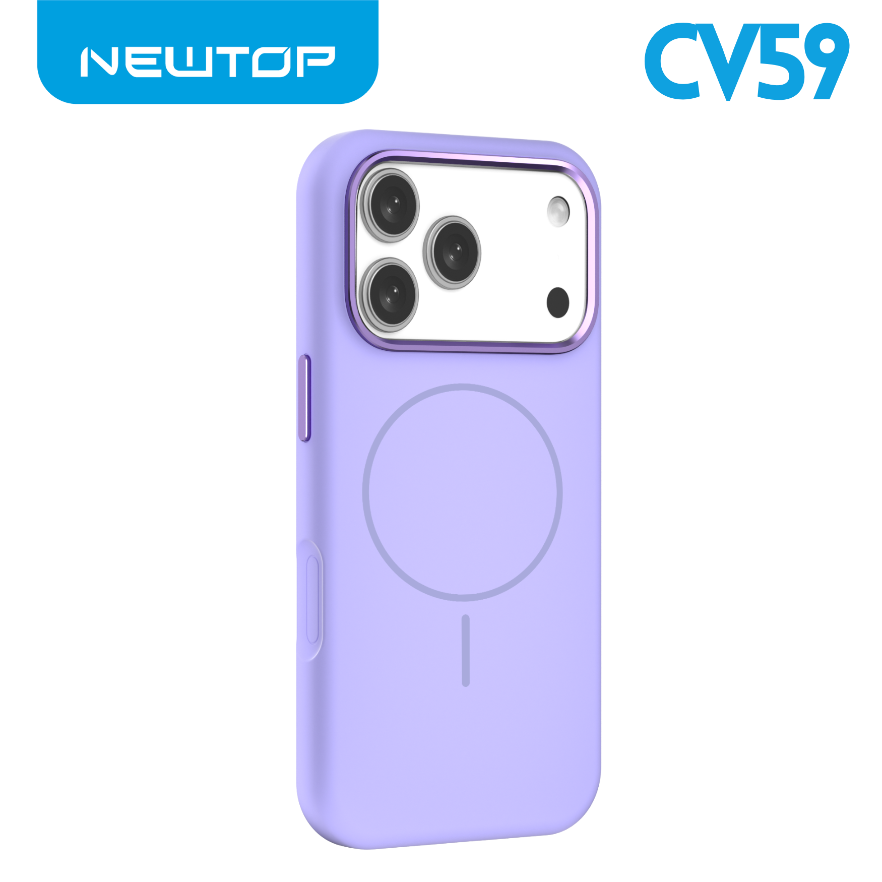 NEWTOP CV59 COVER SOFT FRAME MAGSAFE APPLE IPHONE 15 PLUS