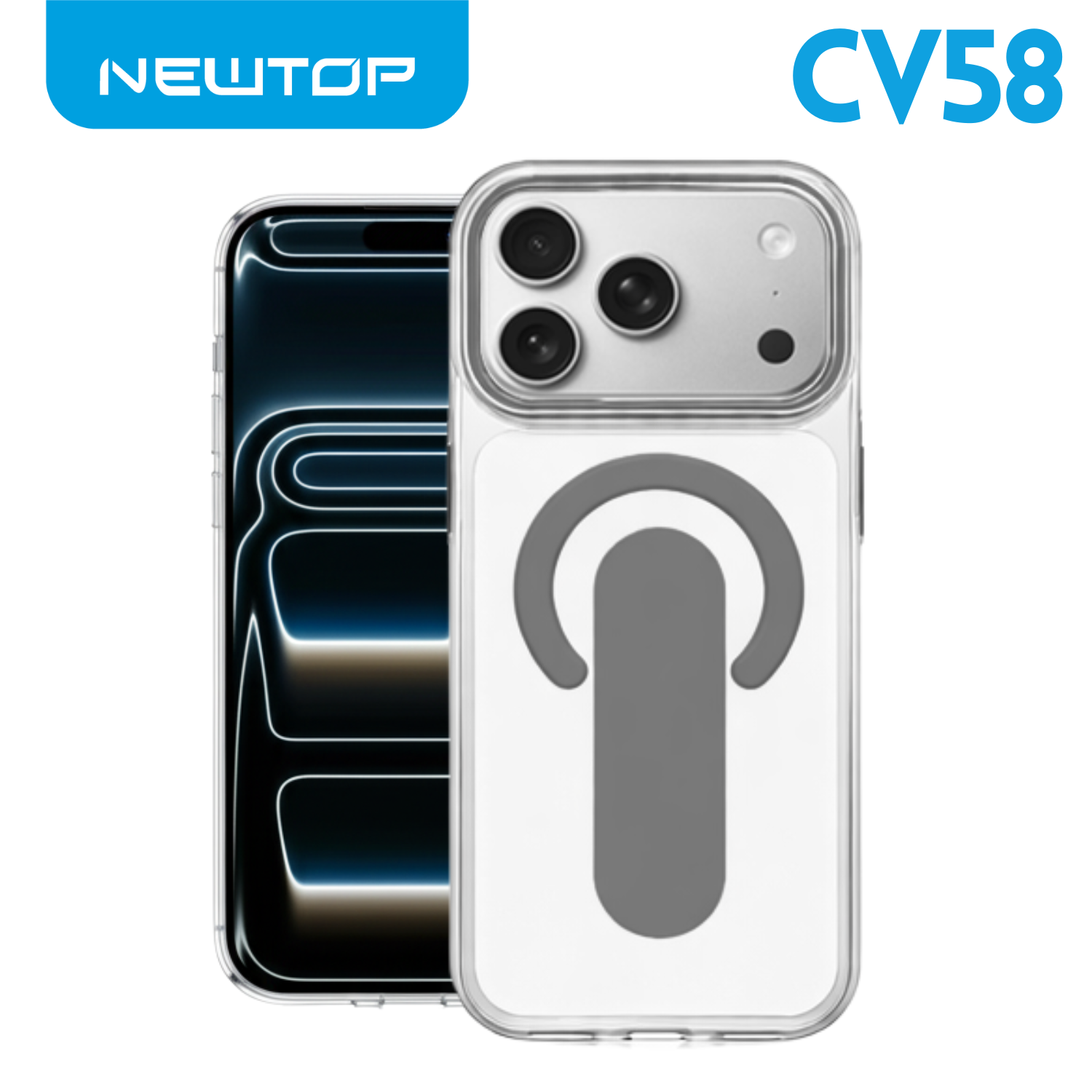 NEWTOP CV58 COVER MAGFLEX GRIP APPLE IPHONE 17 AIR