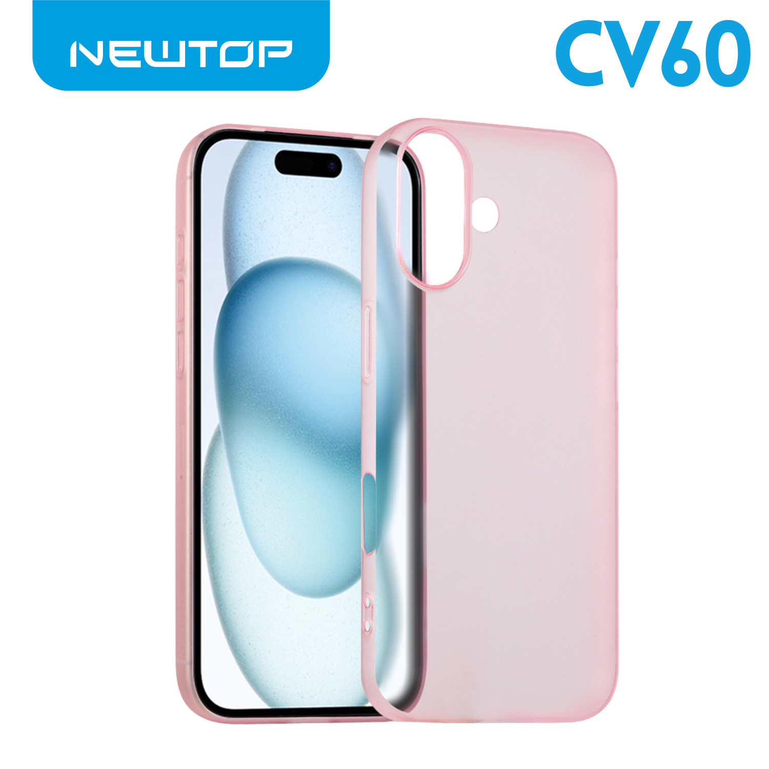 NEWTOP CV60 COVER AIR OPACO APPLE IPHONE 15 PLUS