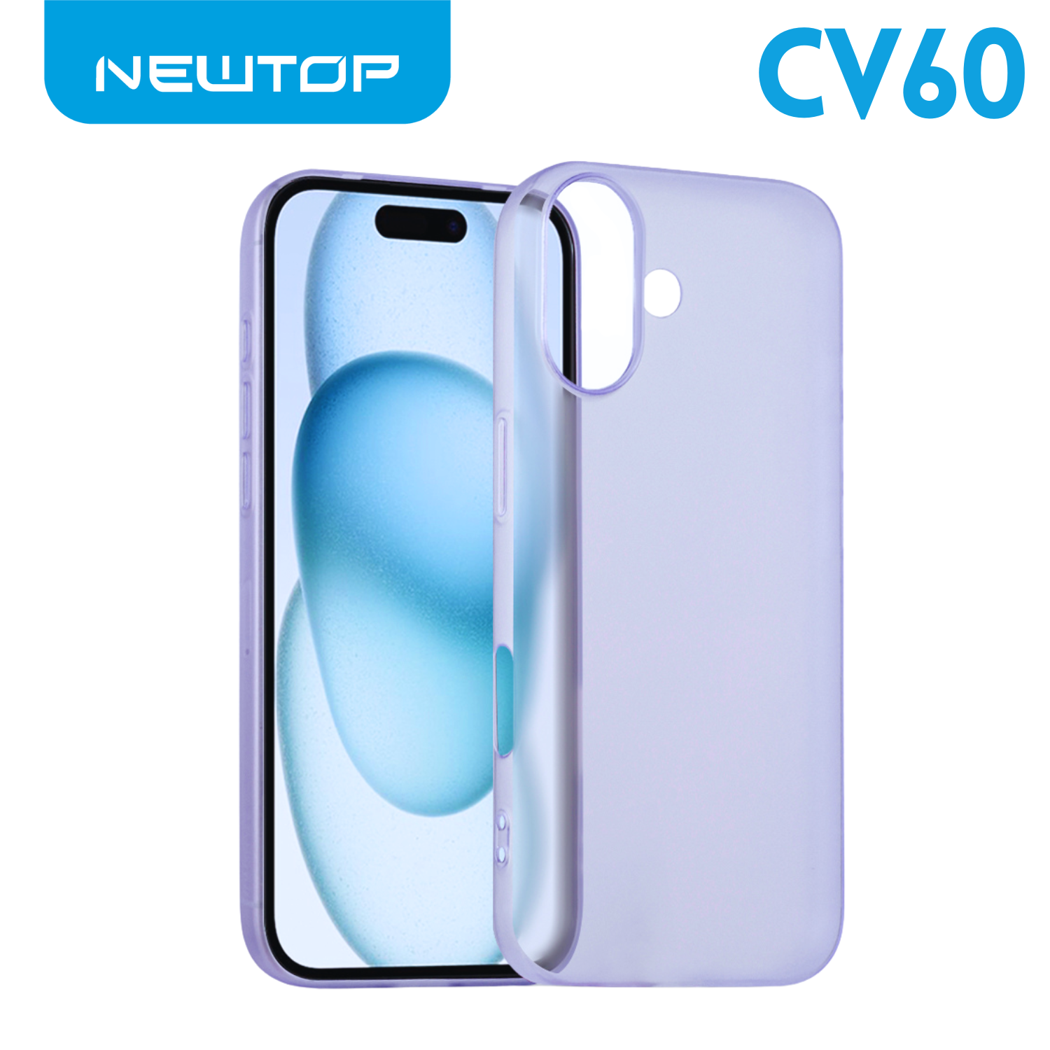 NEWTOP CV60 COVER AIR OPACO APPLE IPHONE 16 PRO