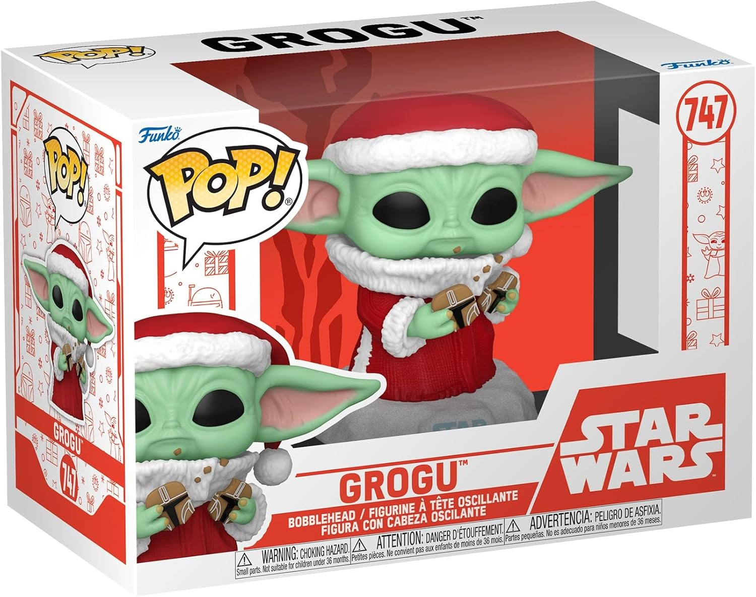 FUNKO POP STAR WARS: HOLIDAY - THE MANDALORIAN …