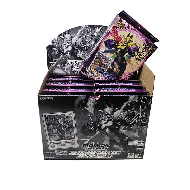 BANDAI Display 8x Digimon Card Game ST-22 Advanced …