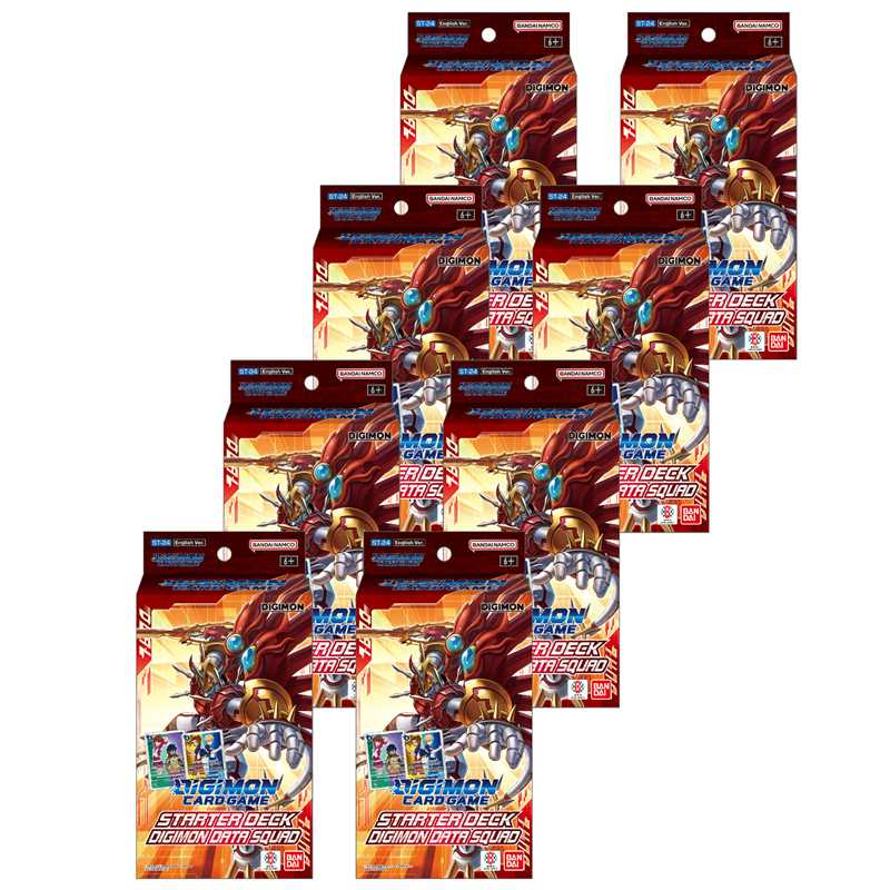 BANDAI Display 8x Digimon Card Game ST-24 Starter …