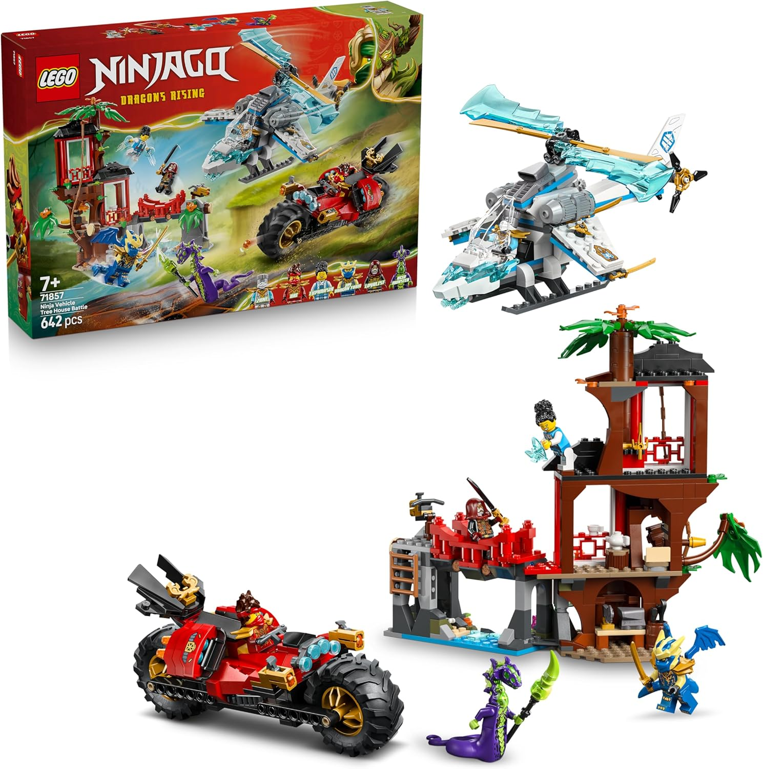 LEGO NINJAGO - Battaglia alla casa sull’albero con …