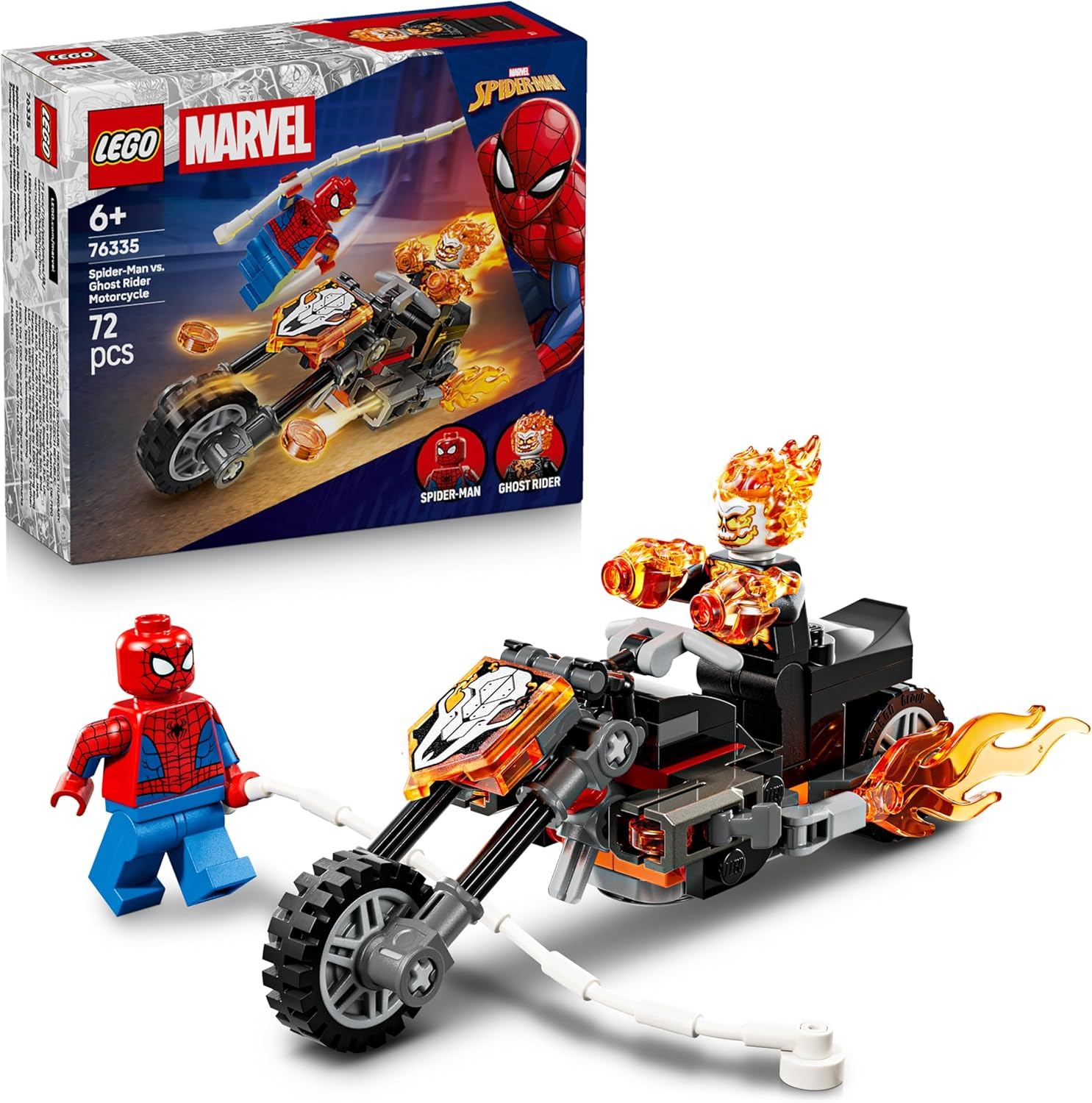 LEGO MARVEL - Spider-Man vs. Ghost Rider in …