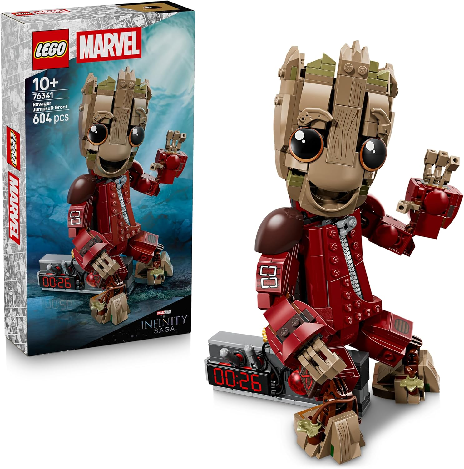 LEGO MARVEL - Groot in tuta da Ravager …