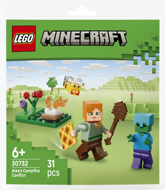 LEGO POLYBAG MINECRAFT - Conflitto al falò di …