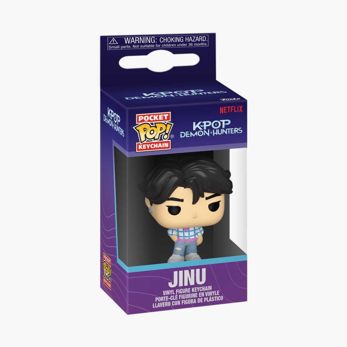 FUNKO POP KEYCHAIN - KPOP DEMON HUNTERS JINU …