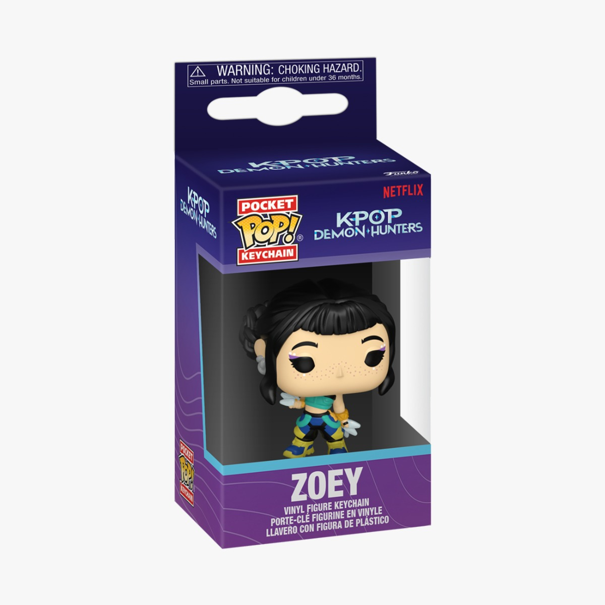 FUNKO POP KEYCHAIN - KPOP DEMON HUNTERS ZOEY …