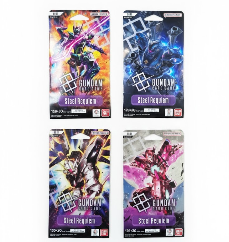 GUNDAM Blister PAPER SLEEVE Gundam Card Game Booster …