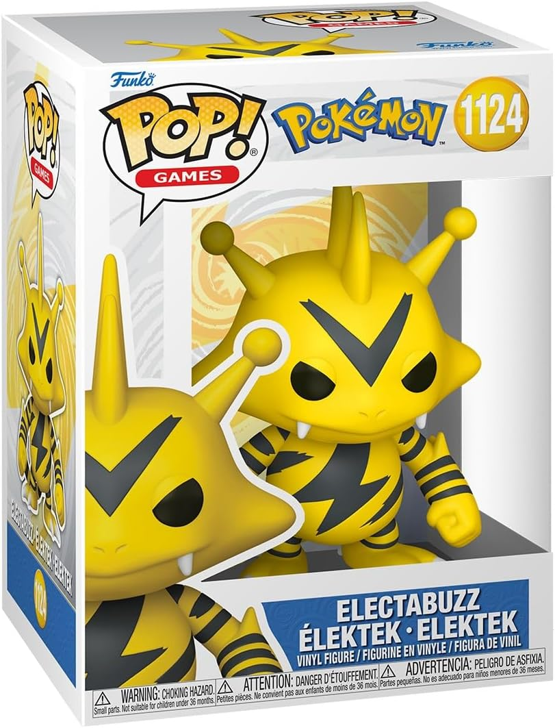 FUNKO POP POKEMON - VINYL FIGURE 1124 ELECTABUZZ …