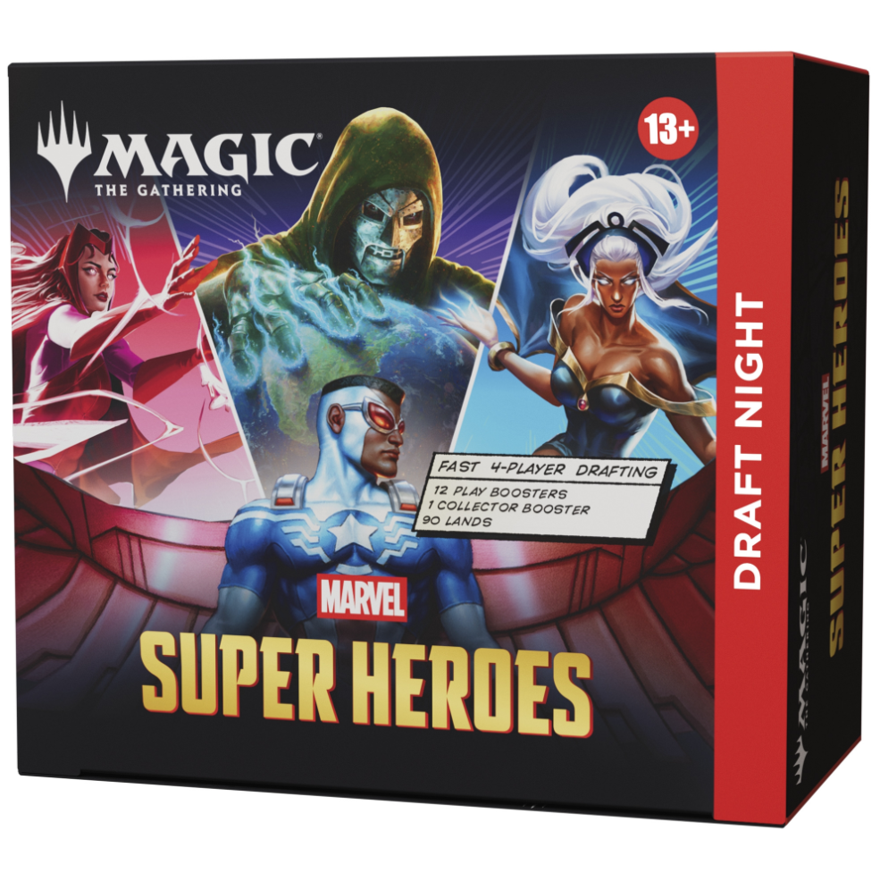 MAGIC THE GATHERING DRAFT NIGHT - MARVEL SUPER …