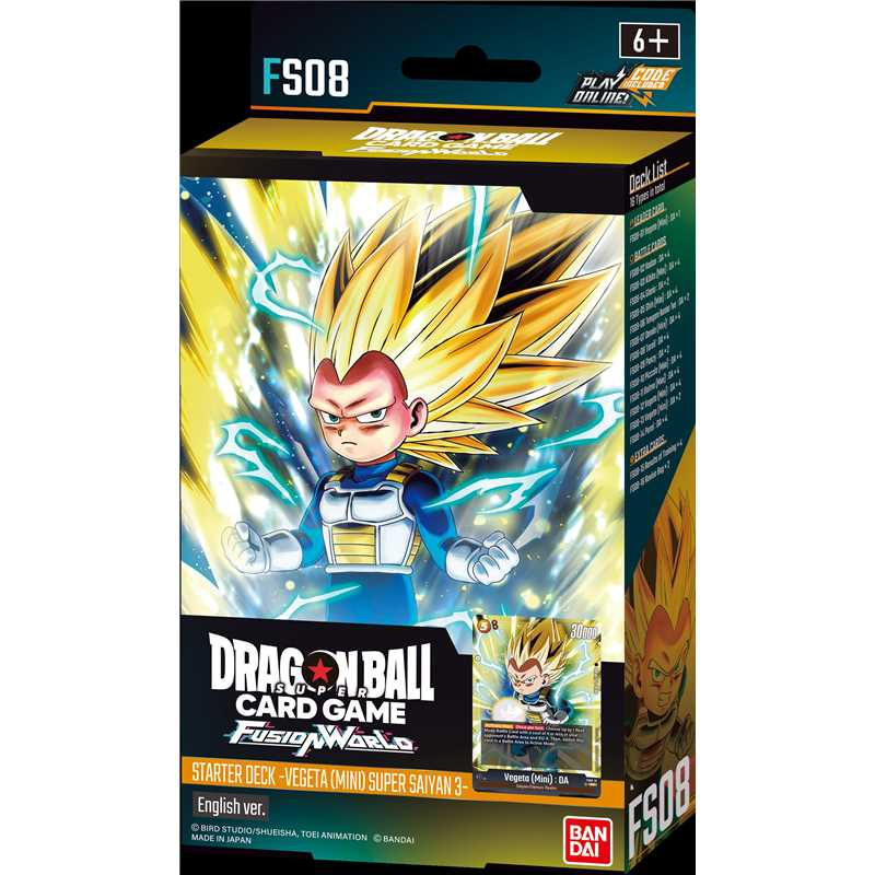 DRAGON BALL FUSION WORLD 01 STARTER DECK FS-08 …