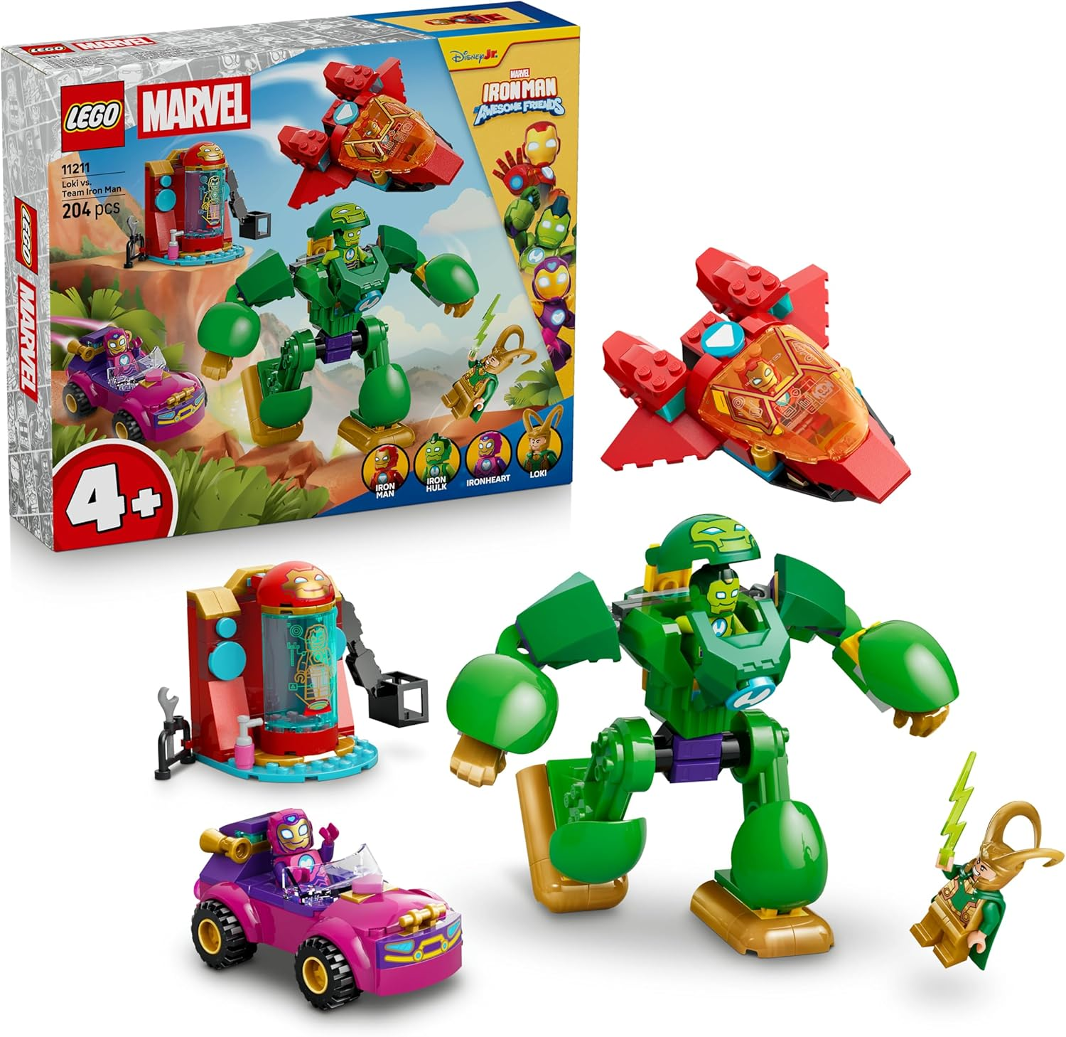 LEGO MARVEL SPIDEY - Loki vs.Team Iron Man …