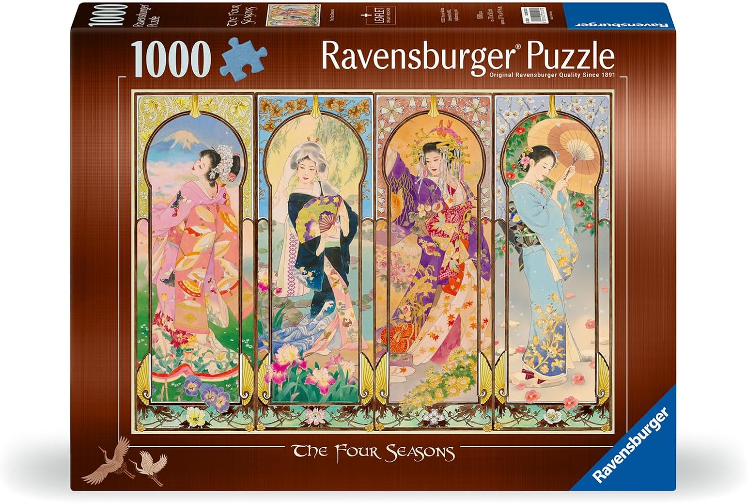 Ravensburger Puzzle 1000 PC illustrated - Le quattro stagioni 12000127