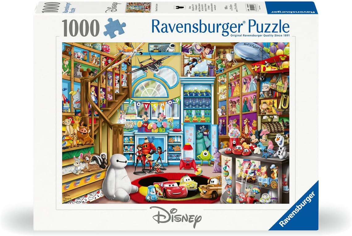 Ravensburger Puzzle 1000 PC Disney - Il negozio di giocattoli Disney 12000527