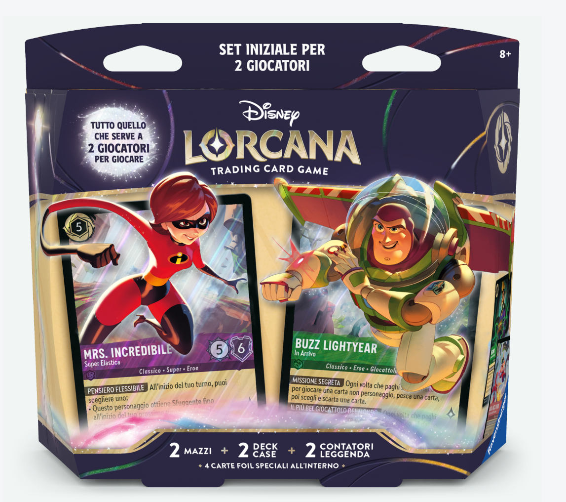 LORCANA - STARTER DECK S12 - Lande Sconosciute …