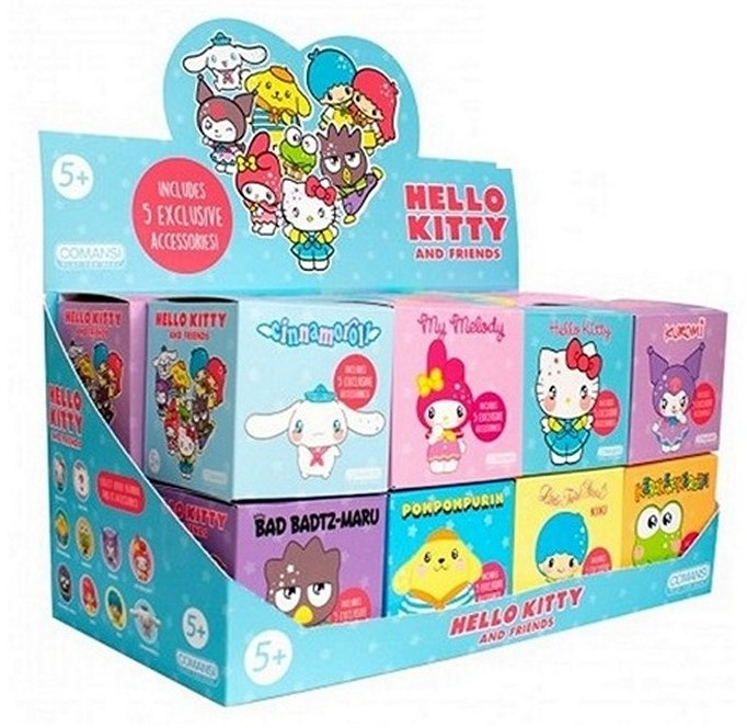 Hello Kitty and Friends Friendship Box 8,5x8,5cm 10 …