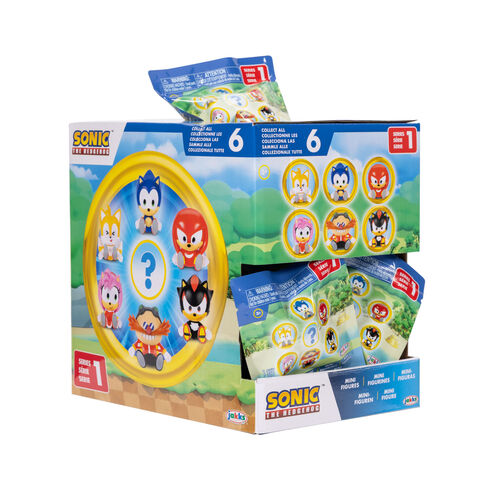 Jakks - Sonic assortimento di mini figures 4 …