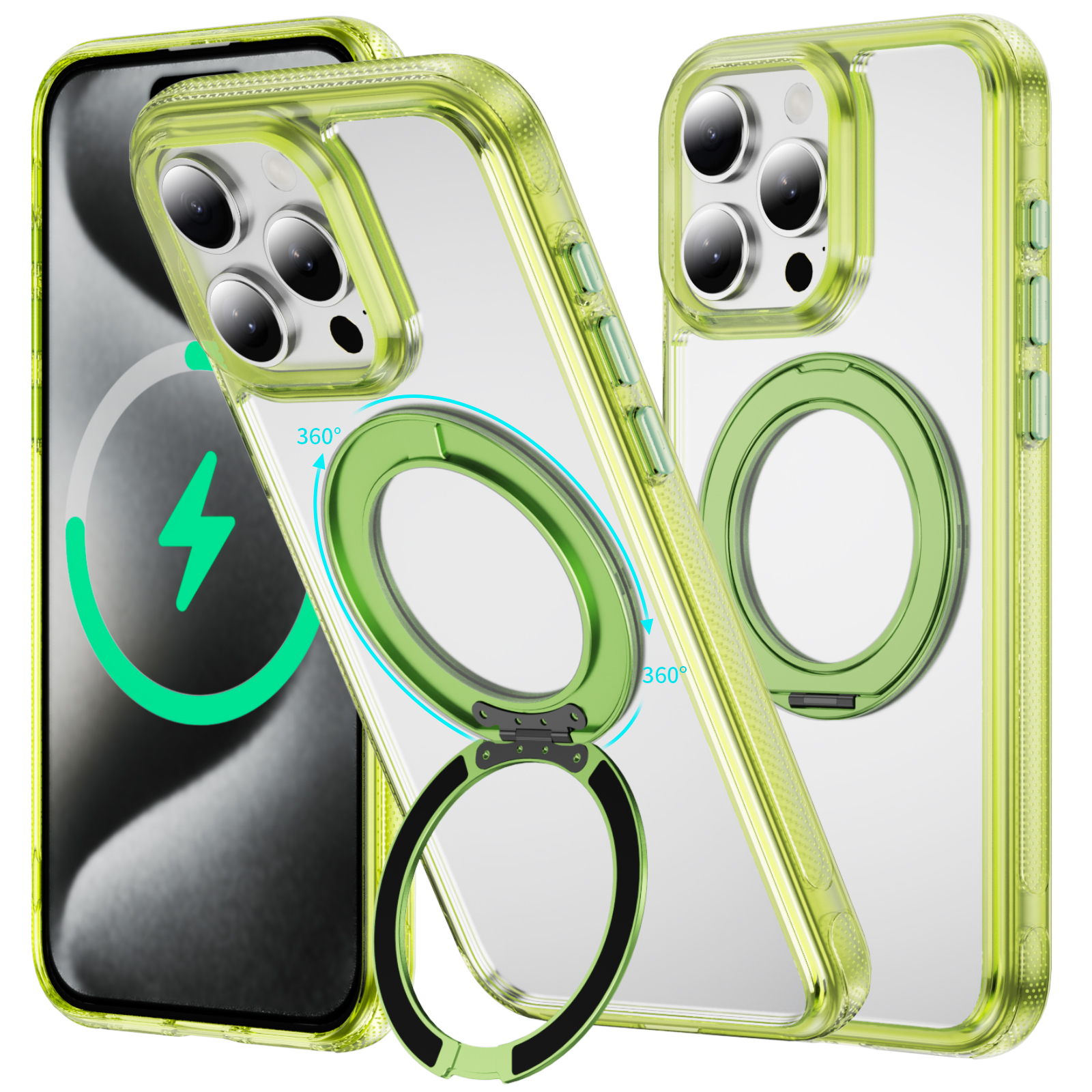 NEWTOP CV74 COVER ROTATING RING APPLE IPHONE 16