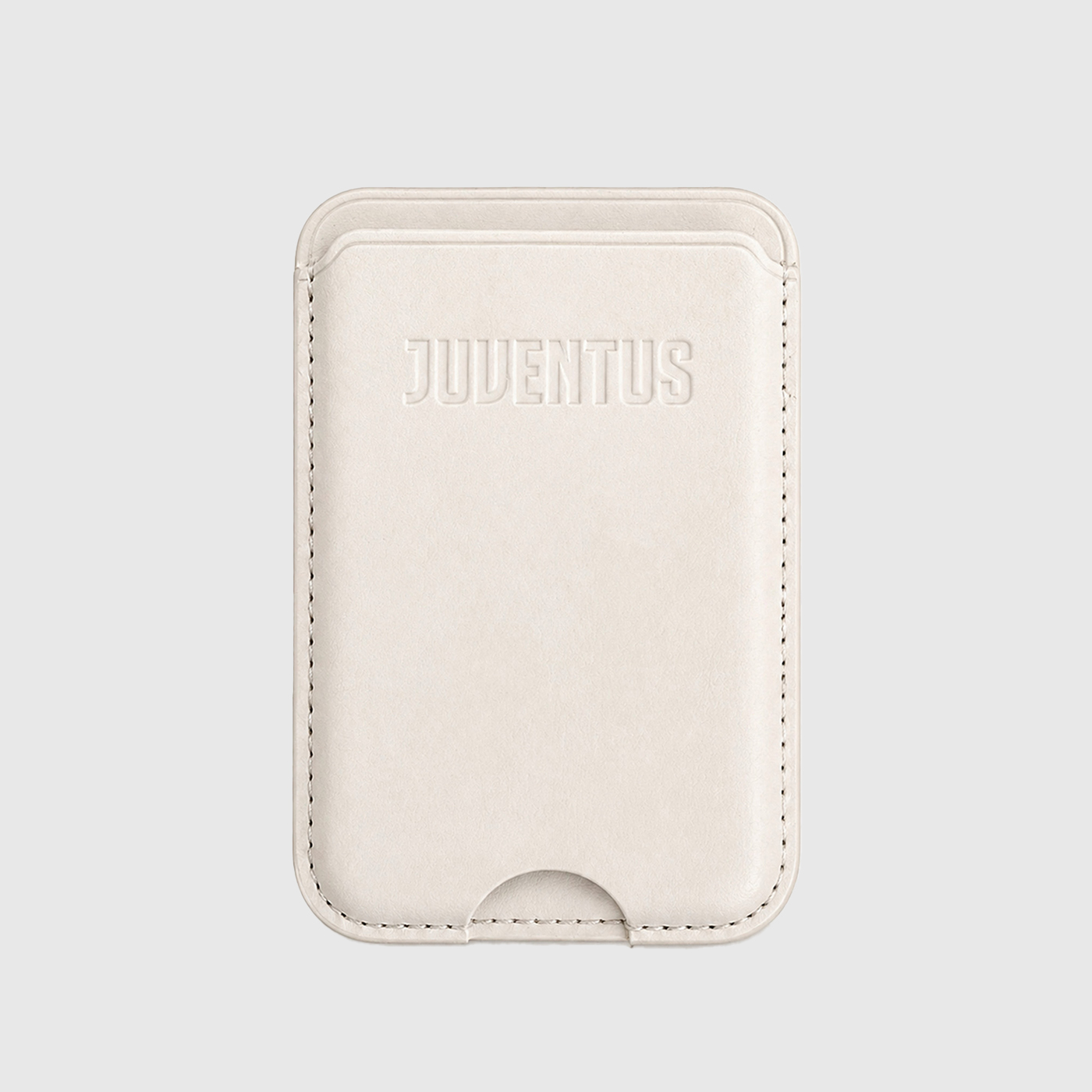 TECHMADE WALLET PORTACARTE MAGNETICO JUVENTUS CLASSIC WHITE