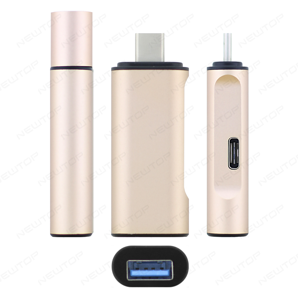 TYPE-C ADAPTER IHUB-12 ADATTATORE DA TYPE-C A USB …