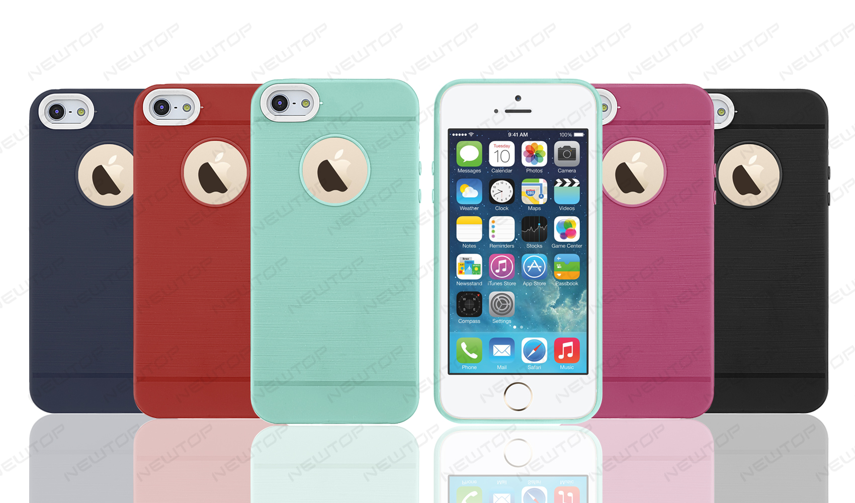 TPU WHITE CAMERA COVER IPHONE 5 - 5 SE - 5S