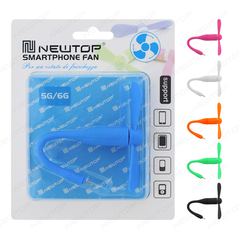 NEWTOP SMARTPHONE FAN MINI VENTILATORE PORTATILE LIGHTNING IPHONE …