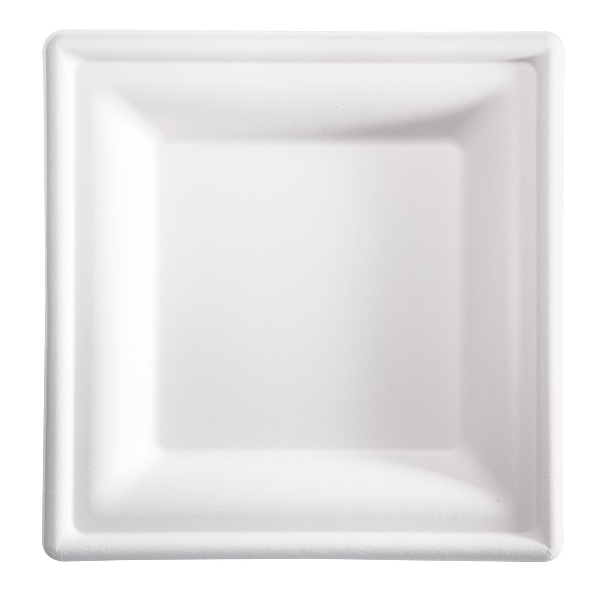 Piatto piano monouso - quadrato - 20 x …