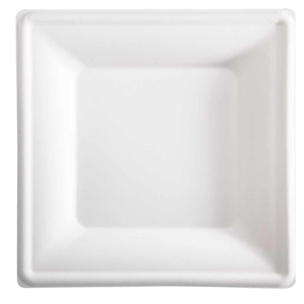 Piatto piano monouso - quadrato - 26 x …