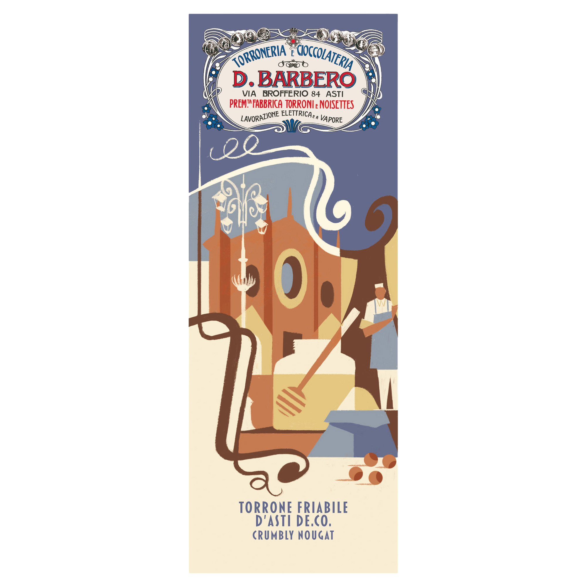 Tavoletta torrone friabile - con nocciole IGP - …