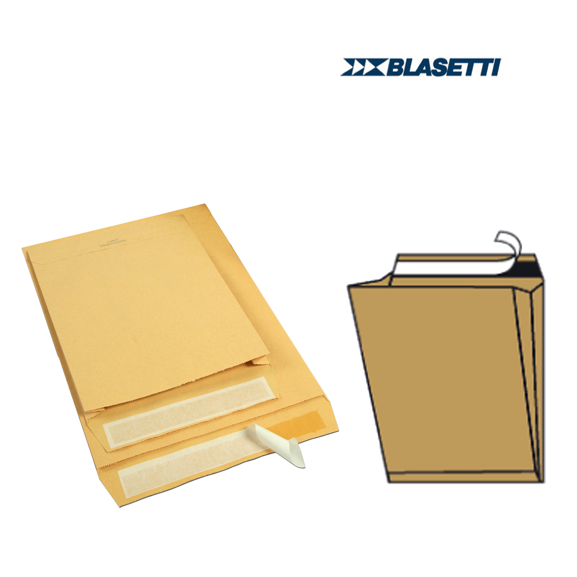 Busta a sacco Mailpack - soffietti laterali - …