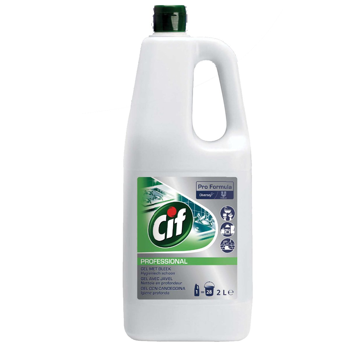 Cif Gel con Candeggina - 2 L - …