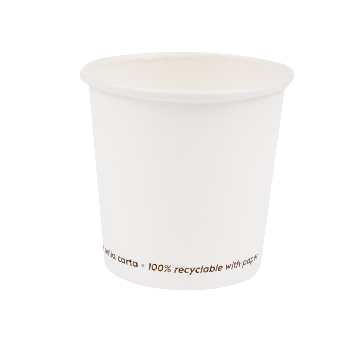 Bicchiere in carta - 100 ml - bianco …