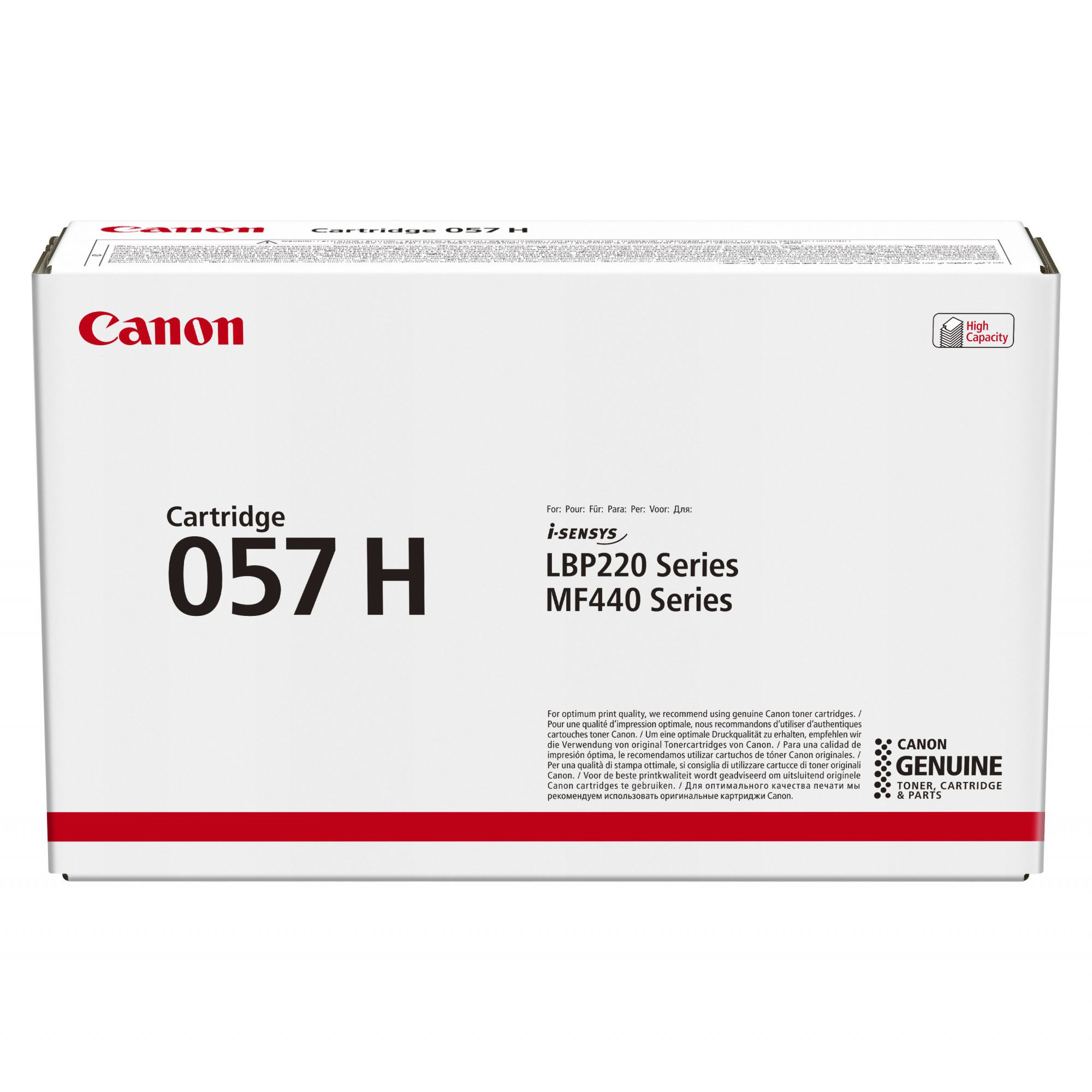 Canon 057H cartuccia toner 1 pz Originale Nero