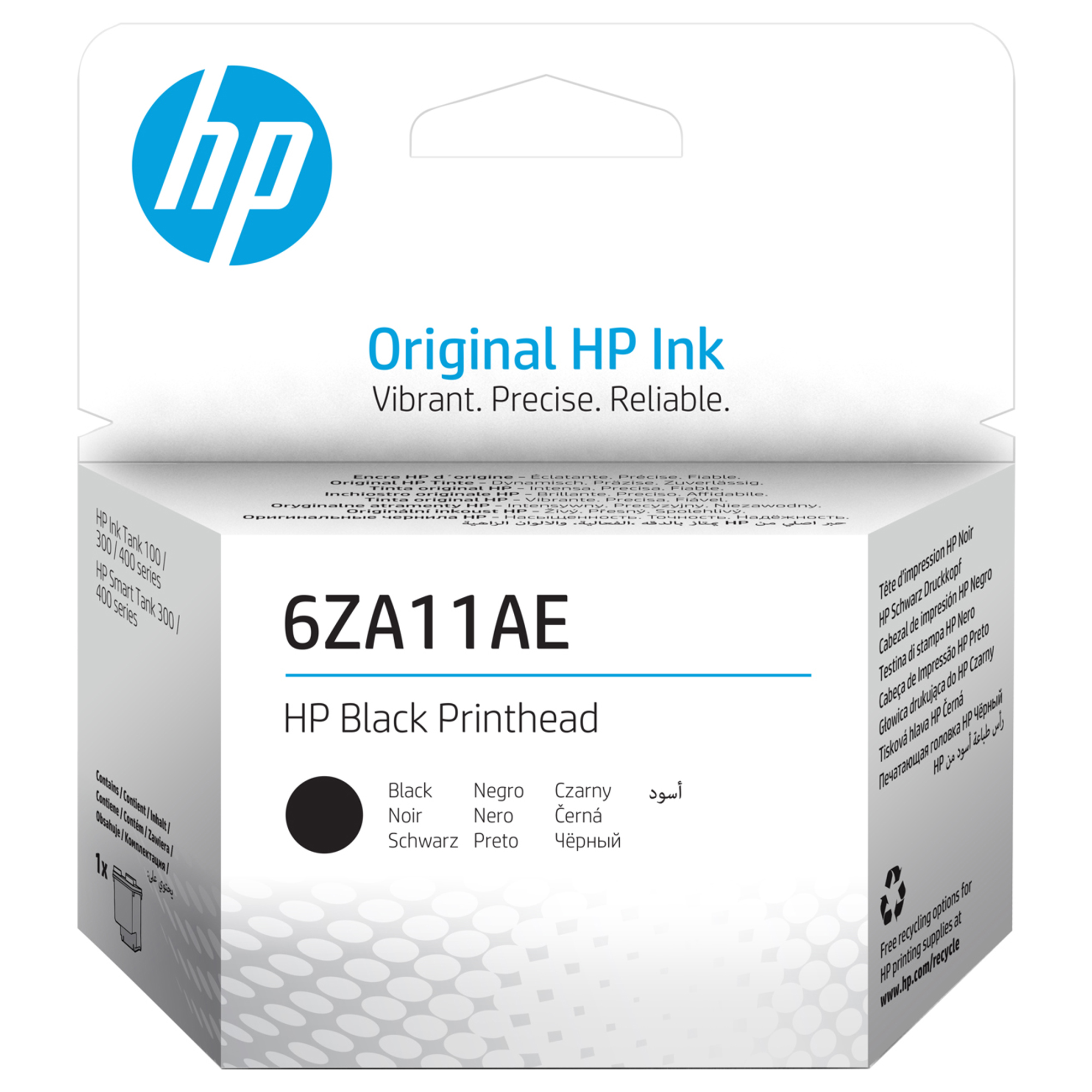 HP 6ZA11AE Black Printhead testina stampante Getto termico …
