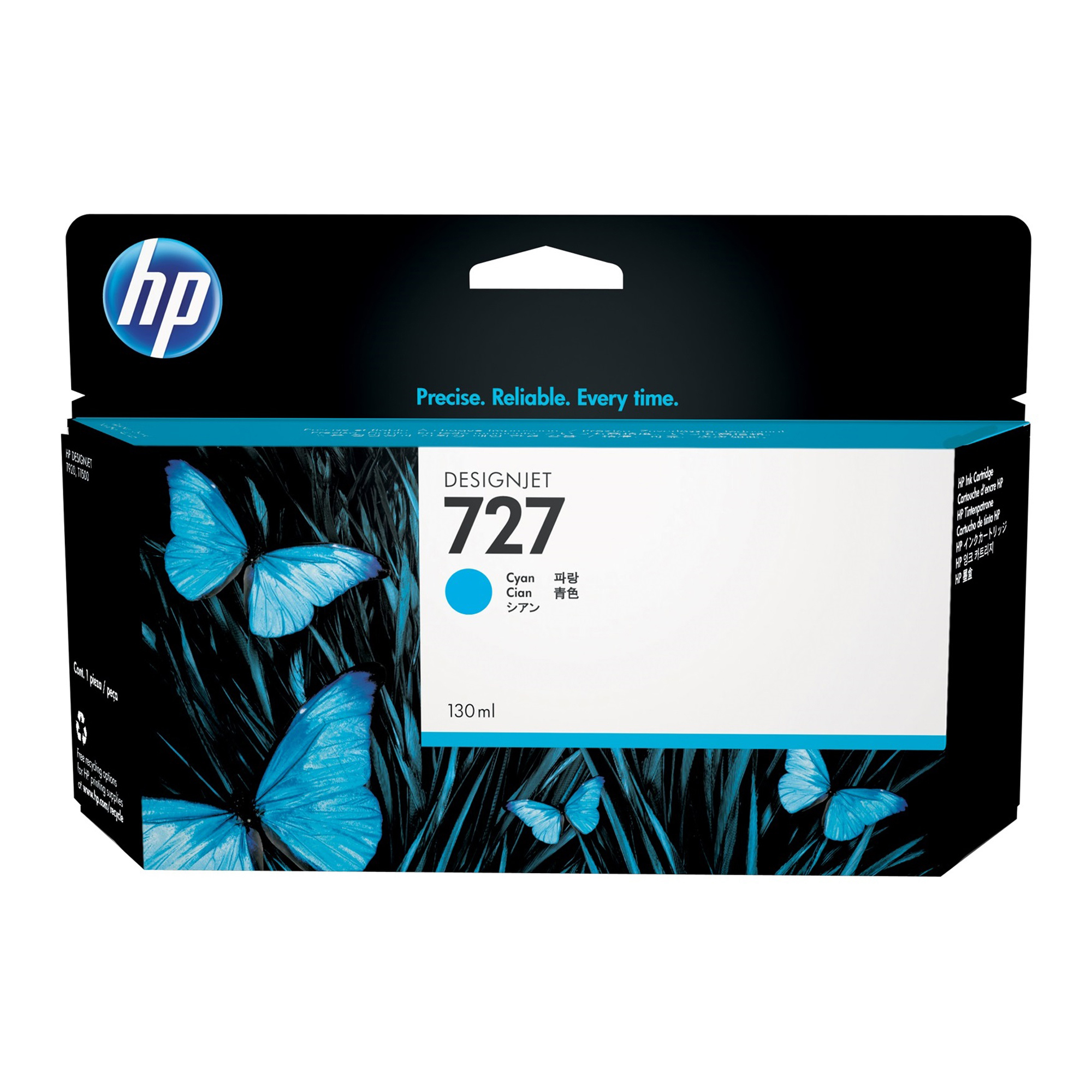 HP Cartuccia inchiostro ciano DesignJet 727 da 130 …