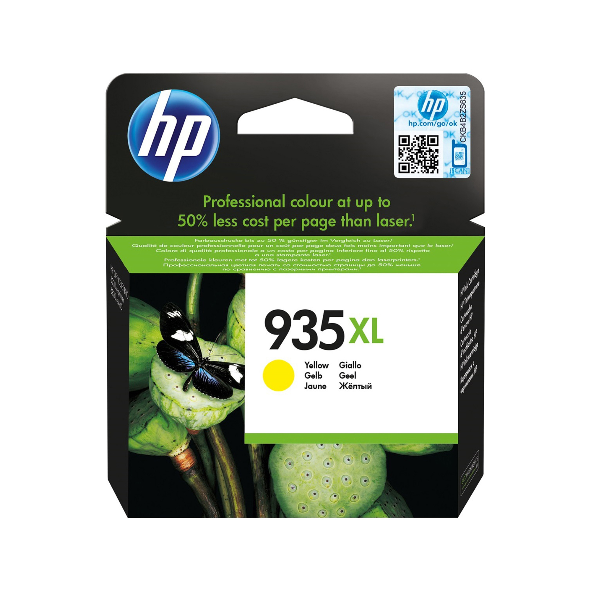 HP 935 XL Gelb Tintenpatrone c2p26ae - Originale …