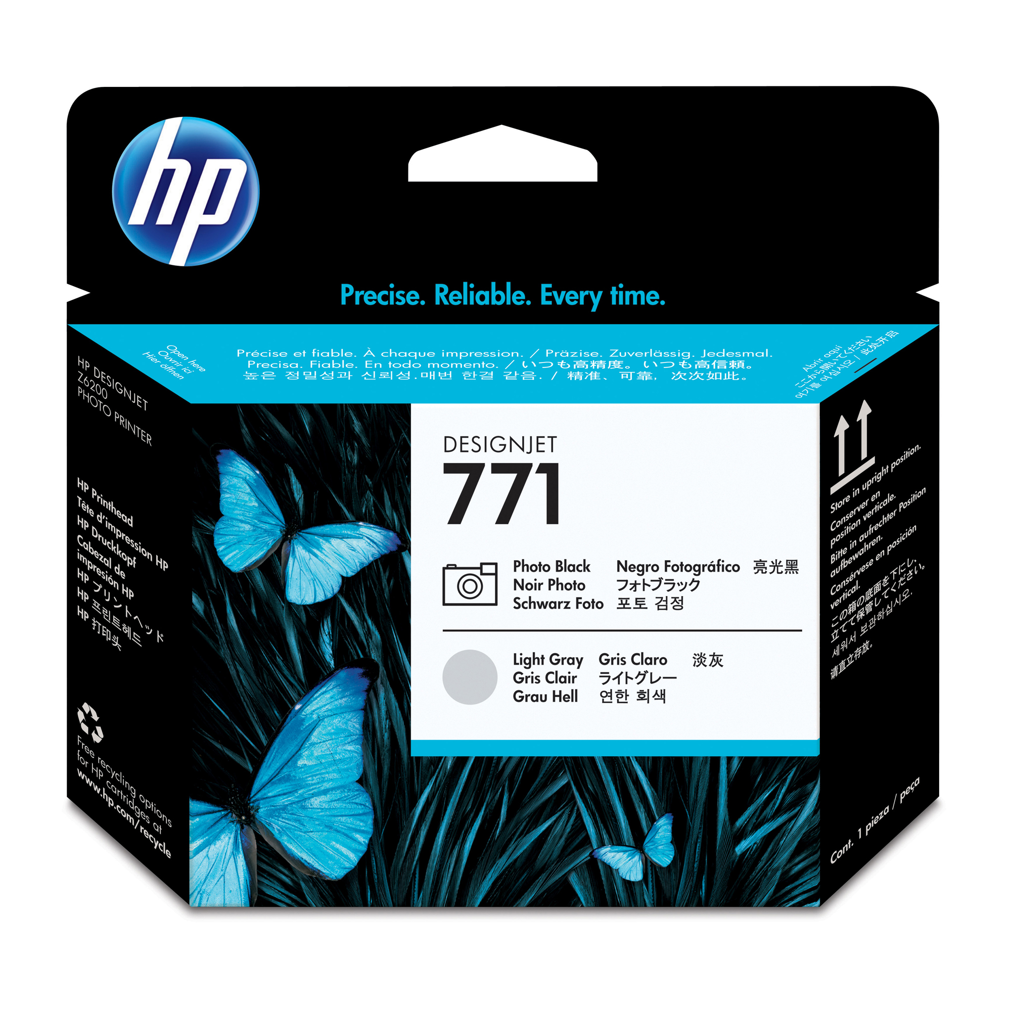 HP CE020A Testina di stampa Photo Black Light …