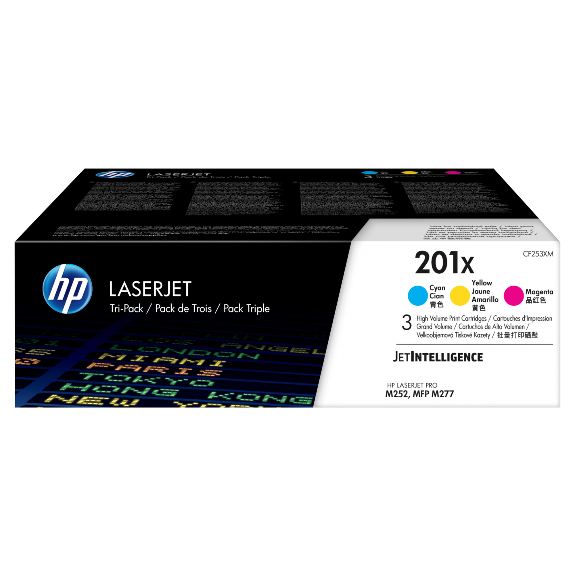 HP Confezione da 3 cartucce toner ciano/magenta/giallo originale …