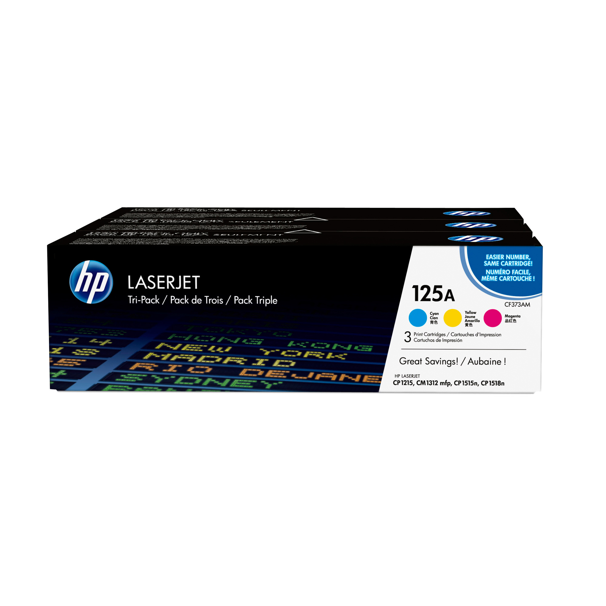 HP Confezione da 3 cartucce originali di toner …